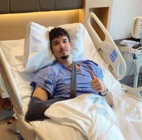 Altay Bayindir at the hospital.